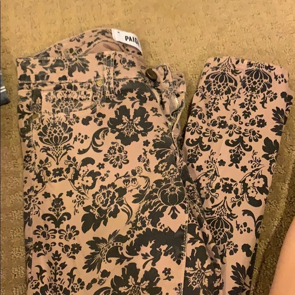 Paige verdugo floral skinny jeans - Picture 2 of 5
